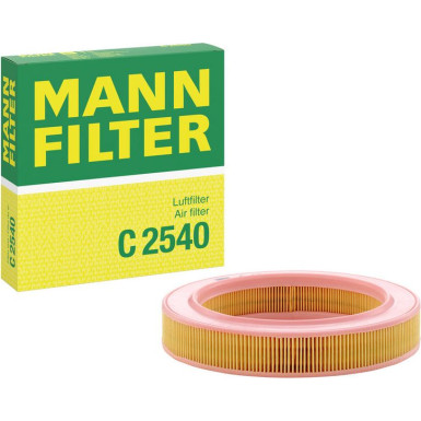 Mann & Hummel Luftfilter PKW C 2540 Mann & Hummel Luftfilter PKW C 2540