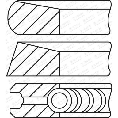 GOETZE ENGINE Kolbenringsatz 08-448600-00 GOETZE ENGINE Kolbenringsatz 08-448600-00