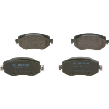 Bremsklötze RENAULT Megane 4 15 0 986 424 386