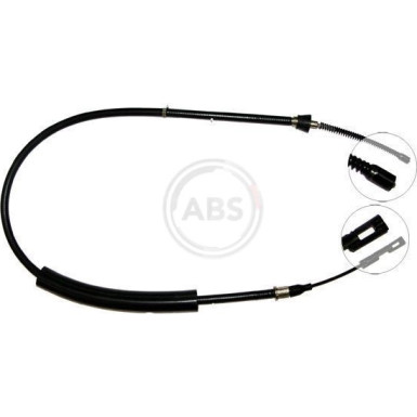 A.B.S. Handbremsseil Seilzug Festellbremse K18516 A.B.S. Handbremsseil Seilzug Festellbremse K18516
