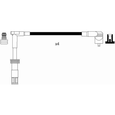 RC-AR903 NGK - Zündkabelsatz ALFA GT 1.8 TS,11.03 8597