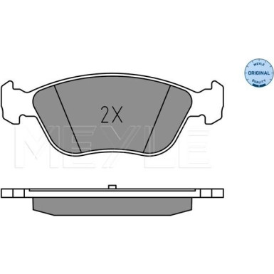 Bremsbelagsatz Volvo P. C70/S70/V70 2,0-2,4 95-05 MEYLE-ORIGINAL: True to OE 252149219 Bremsbelagsatz Volvo P. C70/S70/V70 2,0-2,4 95-05 MEYLE-ORIGINAL: True to OE 252149219