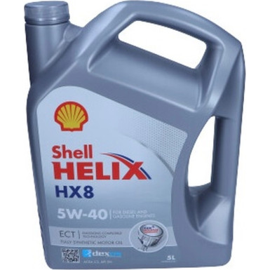 Shell Helix HX8 ECT 5W-40 5L 550046689 Shell Helix HX8 ECT 5W-40 5L 550046689