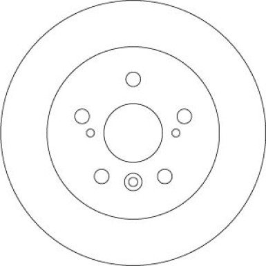 82 482 164 Bremsscheibe HA DF6760 82 482 164 Bremsscheibe HA DF6760