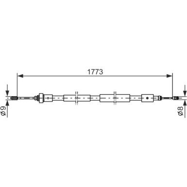 Handbremsseil li 1987477590 Handbremsseil li 1987477590