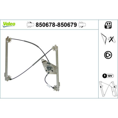 VALEO Fensterheber 850679 VALEO Fensterheber 850679