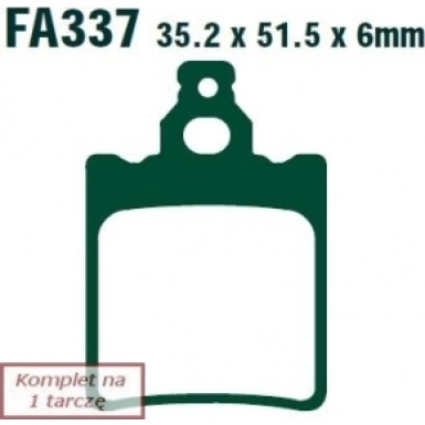 EBC Bremsklötze FA337TT EBC Bremsklötze FA337TT