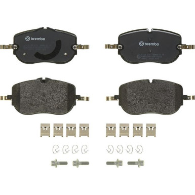 BREMBO Bremsbelagsatz, Scheibenbremse P 50 173