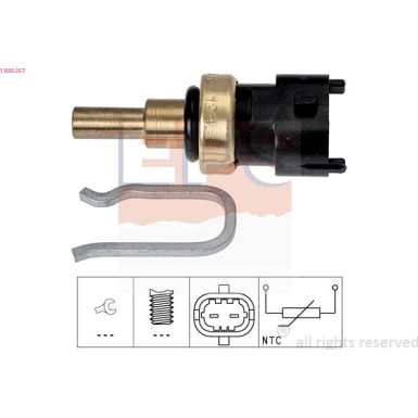 Sensor, Kühlmitteltemperatur 1.830.357 Sensor, Kühlmitteltemperatur 1.830.357