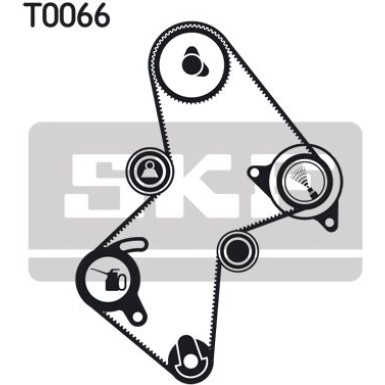 SKF Zahnriemensatz VKMA 06111