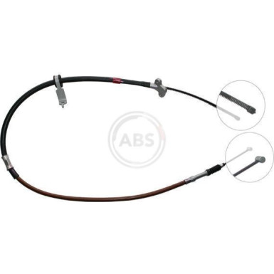 A.B.S. Handbremsseil Seilzug Festellbremse K16138 A.B.S. Handbremsseil Seilzug Festellbremse K16138