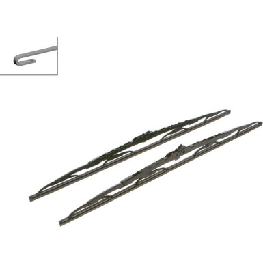 603 BOSCH Wischerblatt 3397118301 603 BOSCH Wischerblatt 3397118301
