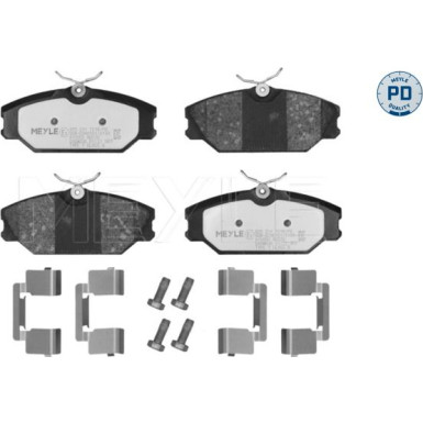 Bremsbelagsatz Renault P. Megane/Laguna/Scenic 96-03 MEYLE-PD: Advanced performance and design 025 231 7218/PD