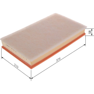 Luftfilter VW F 026 400 516