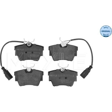 Bremsbelagsatz Vw T. T4 90-97 Mit Sensor MEYLE-ORIGINAL: True to OE 025 232 2416/W Bremsbelagsatz Vw T. T4 90-97 Mit Sensor MEYLE-ORIGINAL: True to OE 025 232 2416/W