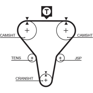 Zahnriemensatz K015273XS Zahnriemensatz K015273XS