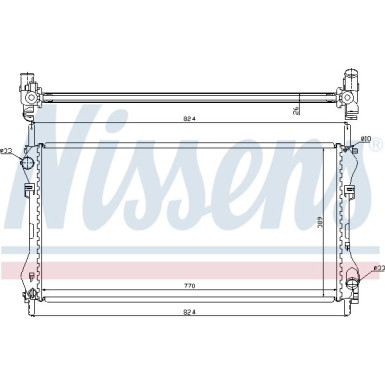 Wasserkühler PKW FORD Transit 00 62046A