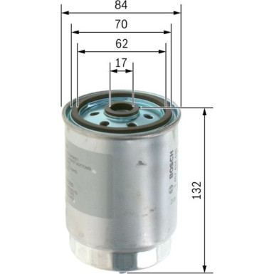 Kraftstofffilter 1457434436 Kraftstofffilter 1457434436
