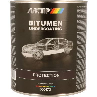 MoTip Unterbodenschutz schwarz Bitumen 2500g Unterbodenschutz Bitumen schwarz 2500 g 173