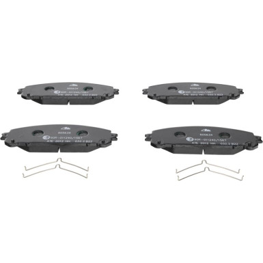 Bremsbelagsatz Lexus P. Rx 09-15/Nx 14 13.0460-5634.2 Bremsbelagsatz Lexus P. Rx 09-15/Nx 14 13.0460-5634.2
