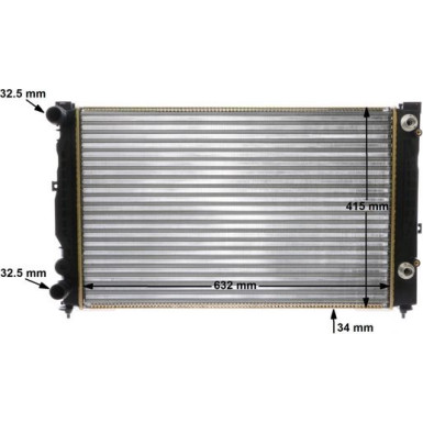 Kühler, Motorkühlung CR 132 000S