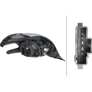 HECKLEUCHTE HELLA PEUGEOT 208 3/5-T 3,12-5,19 2SK 354 834-011