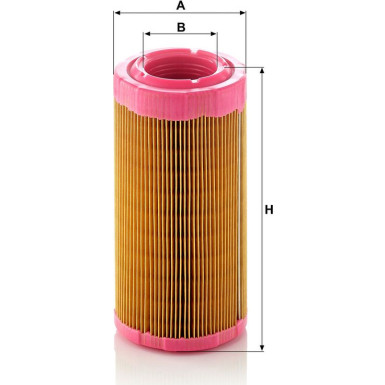 Mann & Hummel Luftfilter Motorrad C 946/2 Mann & Hummel Luftfilter Motorrad C 946/2