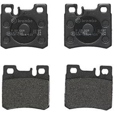 BREMBO Bremsklötze HA P 50 009