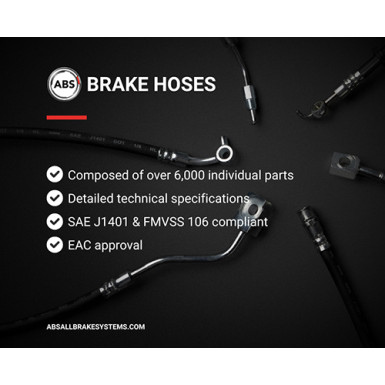 A.B.S. Bremsschlauch SL6393