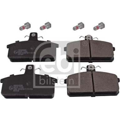 FEBI BILSTEIN Bremsbelagsatz, Scheibenbremse 170857 FEBI BILSTEIN Bremsbelagsatz, Scheibenbremse 170857