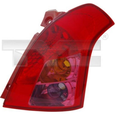 Heckleuchte L O K-PLATTE ROT SUZUKI SWIFT III 3,08-9,10 6278,658,2