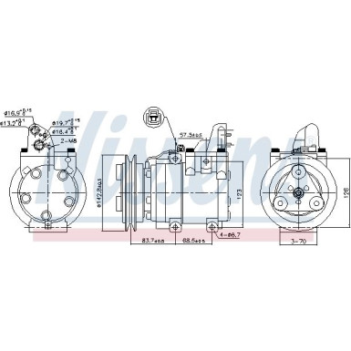 Kompressor PKW Ford Ranger 06 FIRST FIT 890059