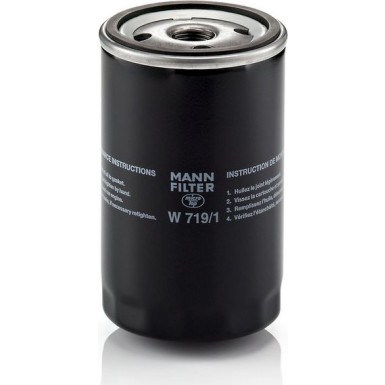 Mann & Hummel Ölfilter PKW W 719/1 Mann & Hummel Ölfilter PKW W 719/1