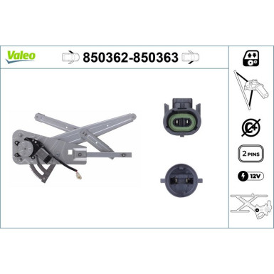 VALEO Fensterheber 850362