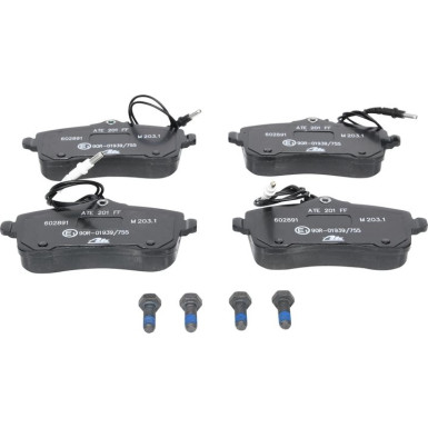 Bremsbelagsatz Peugeot P. 407 1.6-2.0 Hdi 04 13.0460-2891.2 Bremsbelagsatz Peugeot P. 407 1.6-2.0 Hdi 04 13.0460-2891.2