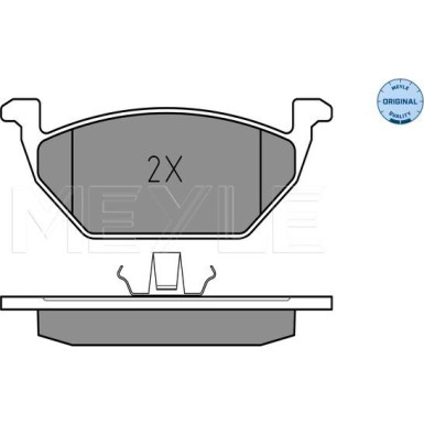 Bremsbelagsatz Vw P. A3/Bora/Golf 4/Polo/Octavia/Fabia/Ibiza Mit Sensor MEYLE-ORIGINAL: True to OE 025 231 3119/W Bremsbelagsatz Vw P. A3/Bora/Golf 4/Polo/Octavia/Fabia/Ibiza Mit Sensor MEYLE-ORIGINAL: True to OE 025 231 3119/W
