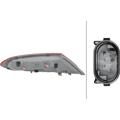 HECKLEUCHTE HELLA MERCEDES C-KLASSE CABRIO 16-23 2SD 011 786-221
