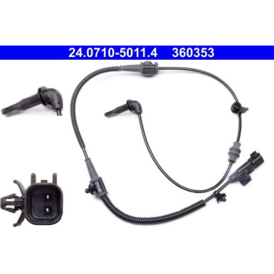ATE ABS Sensor 24.0710-5011.4