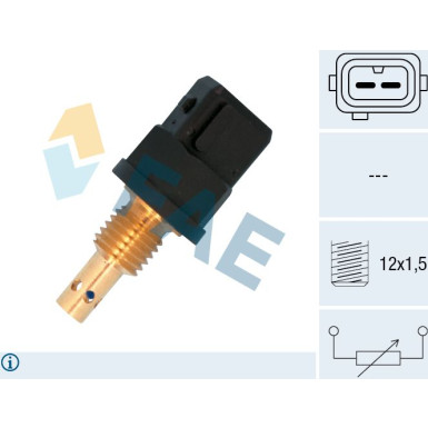 FAE Sensor, Ansauglufttemperatur 33536 FAE Sensor, Ansauglufttemperatur 33536