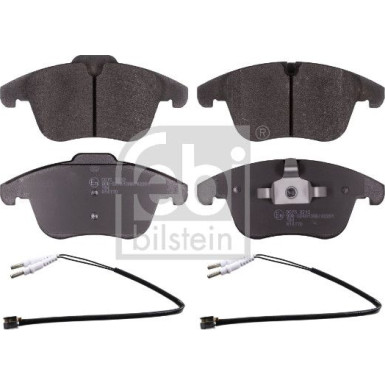 FEBI BILSTEIN Bremsbelagsatz, Scheibenbremse 116380