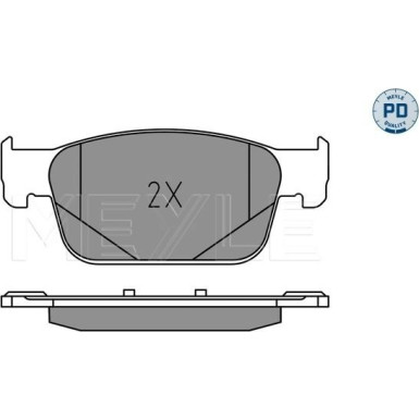 Bremsbelagsatz, Scheibenbremse 025 223 8317/PD Bremsbelagsatz, Scheibenbremse 025 223 8317/PD