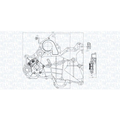 MAGNETI MARELLI Ölpumpe 351516000155 MAGNETI MARELLI Ölpumpe 351516000155