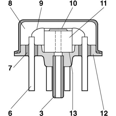 Druck-/Temperatursensor 0 281 002 316 Druck-/Temperatursensor 0 281 002 316