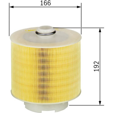Luftfilter F 026 400 028 Luftfilter F 026 400 028