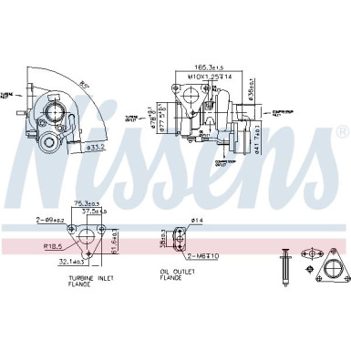 Nissens Turbo 93262 Nissens Turbo 93262