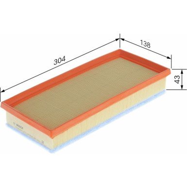 Luftfilter F 026 400 140