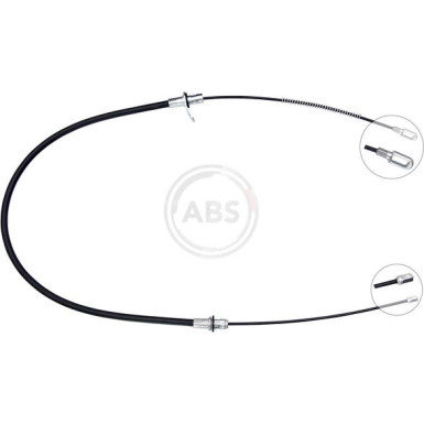 A.B.S. Handbremsseil Seilzug Festellbremse K19821 A.B.S. Handbremsseil Seilzug Festellbremse K19821