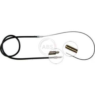 A.B.S. Handbremsseil Seilzug Festellbremse K16598 A.B.S. Handbremsseil Seilzug Festellbremse K16598