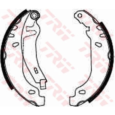 72 461 015 Bremsbacken GS8211 72 461 015 Bremsbacken GS8211