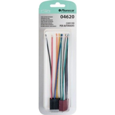 Phonocar ISO-Kabel für Autoradios 15 cm Autoradio kabel ISO 04620